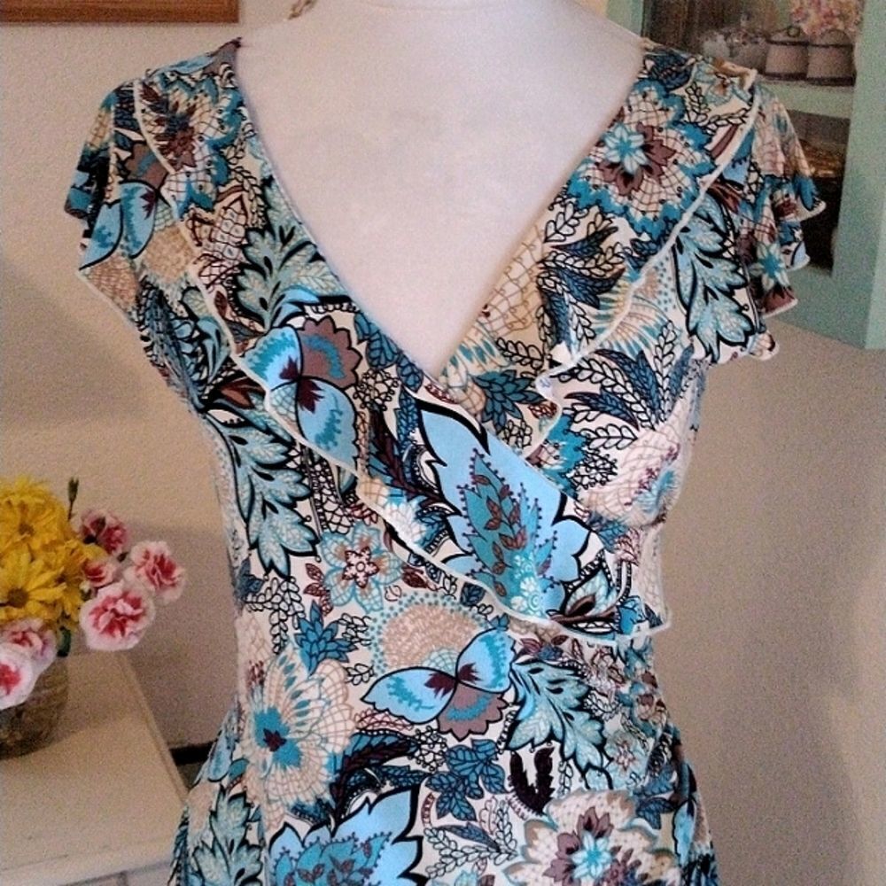 Vol. 1 Wrap Front Dress - Picture 2 of 11